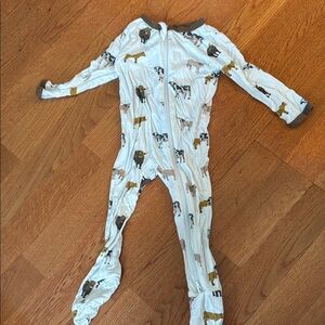 Kyte BABY animal print footies